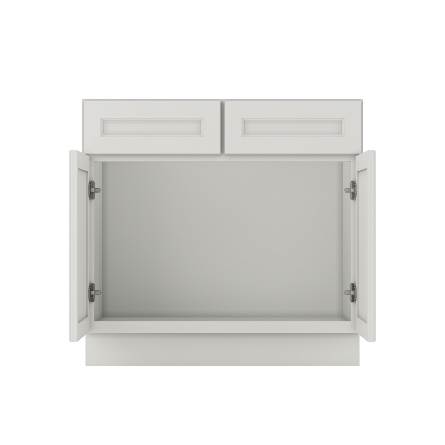 Sink Base Kitchen Cabinet SB36 Milan Pearl 36 in. width 34.5 in. height 24 in. depth - Kitchen Cabinets