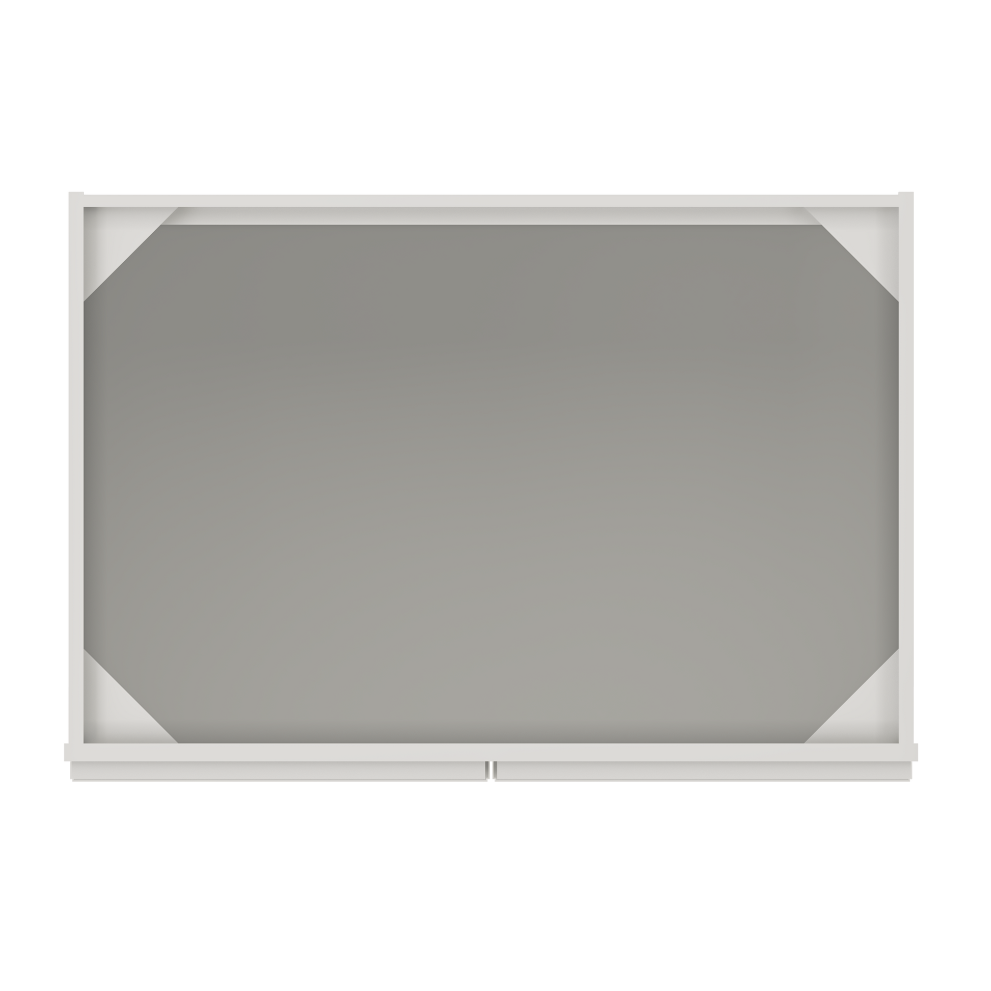 Sink Base Kitchen Cabinet SB36 Milan Pearl 36 in. width 34.5 in. height 24 in. depth - Kitchen Cabinets