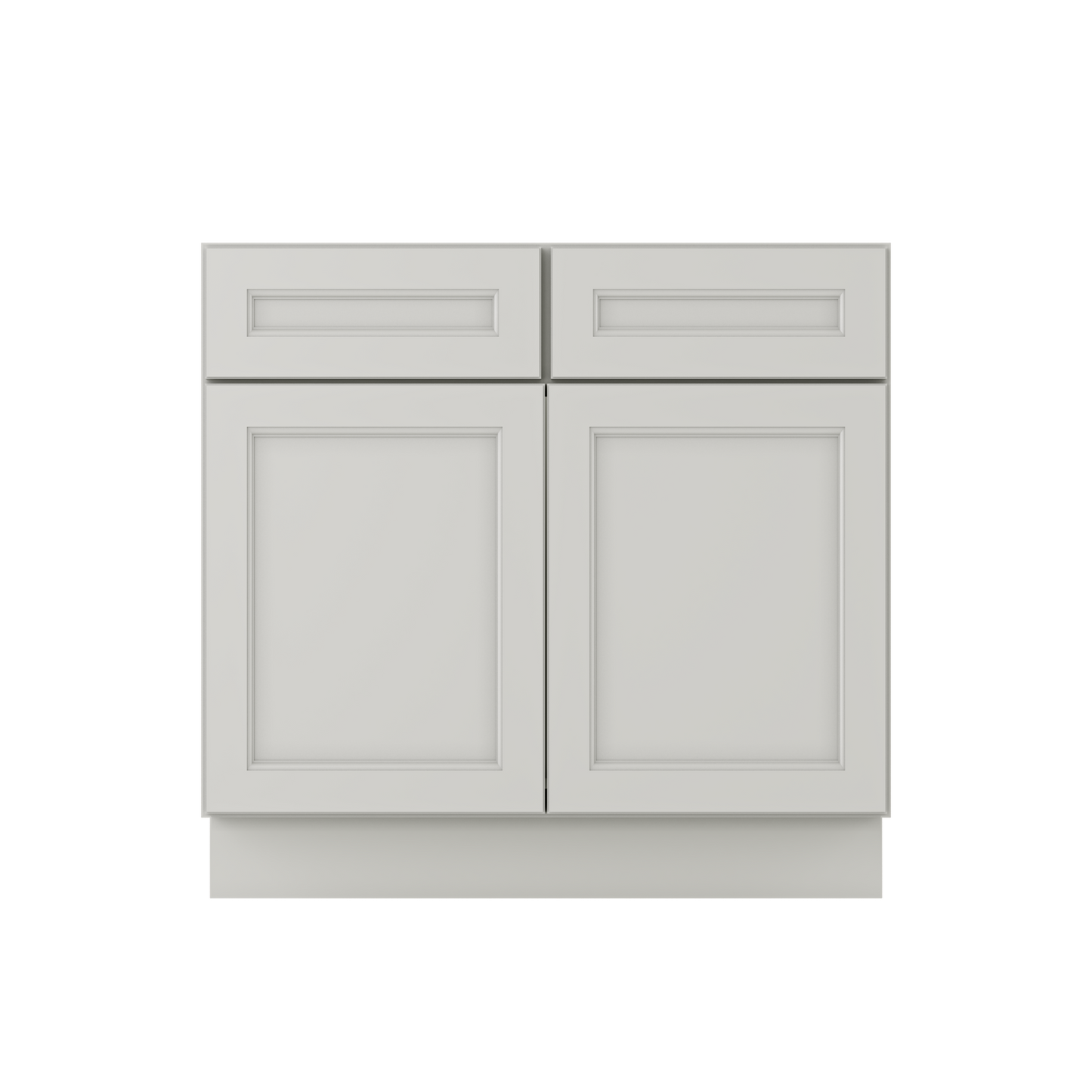 Sink Base Kitchen Cabinet SB36 Milan Pearl 36 in. width 34.5 in. height 24 in. depth - Kitchen Cabinets