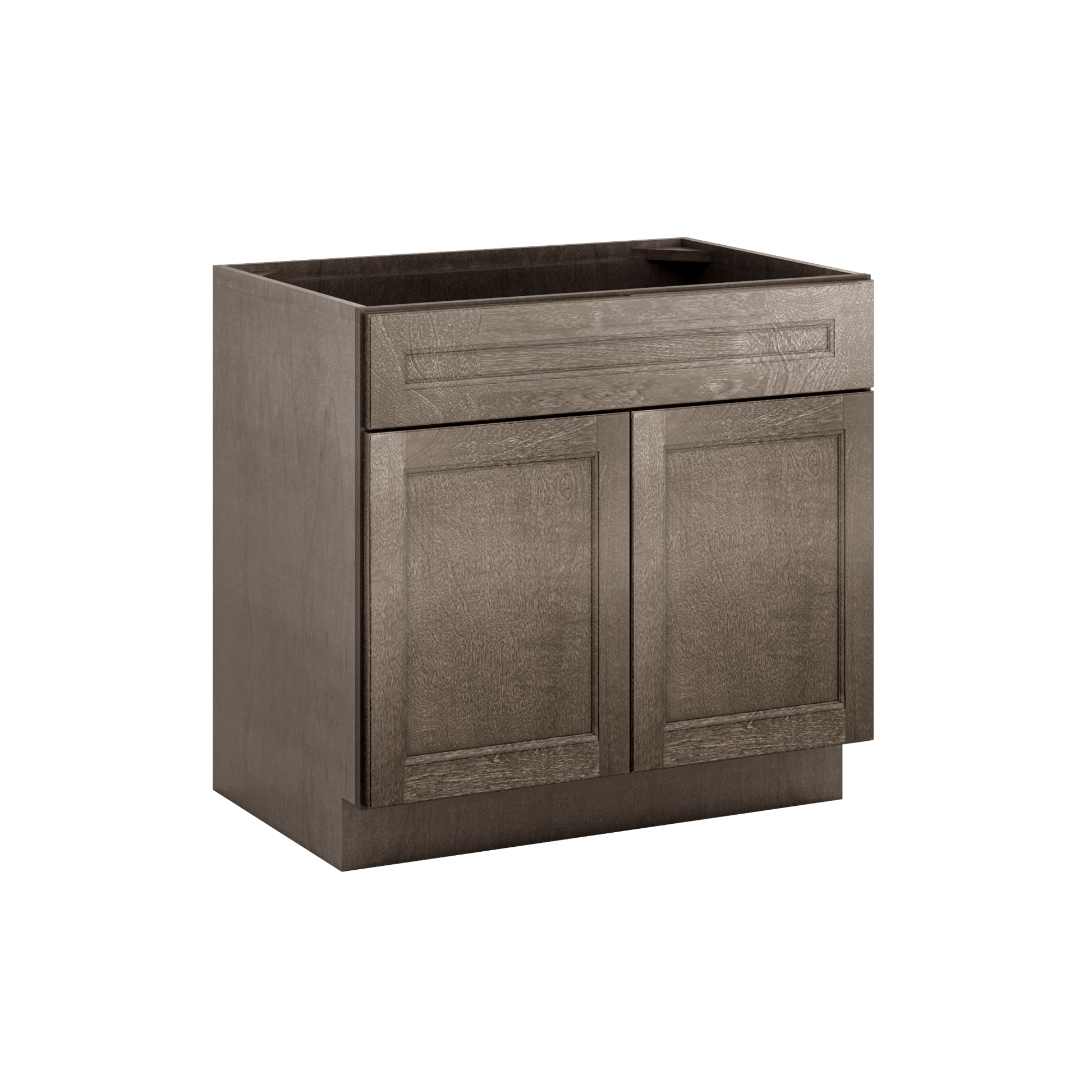 Sink Base Kitchen Cabinet SB36 Milan Slate 36 in. width 34.5 in. height 24 in. depth - Kitchen Cabinets
