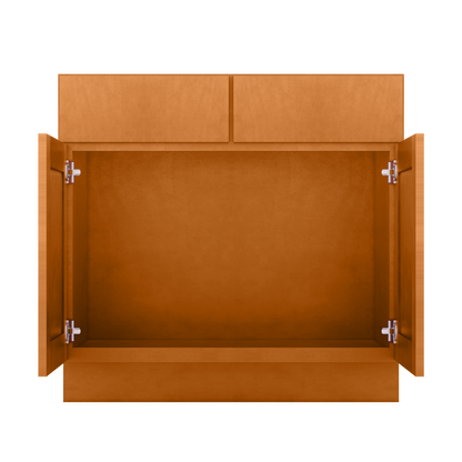 Sink Base Kitchen Cabinet SB36 Newport LessCare 36 in. width 34.5 in. height 24 in. depth - Kitchen Cabinets