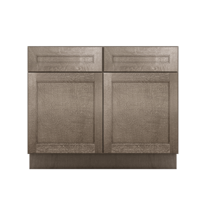 Sink Base Kitchen Cabinet SB42 Milan Slate 42 in. width 34.5 in. height 24 in. depth - Kitchen Cabinets