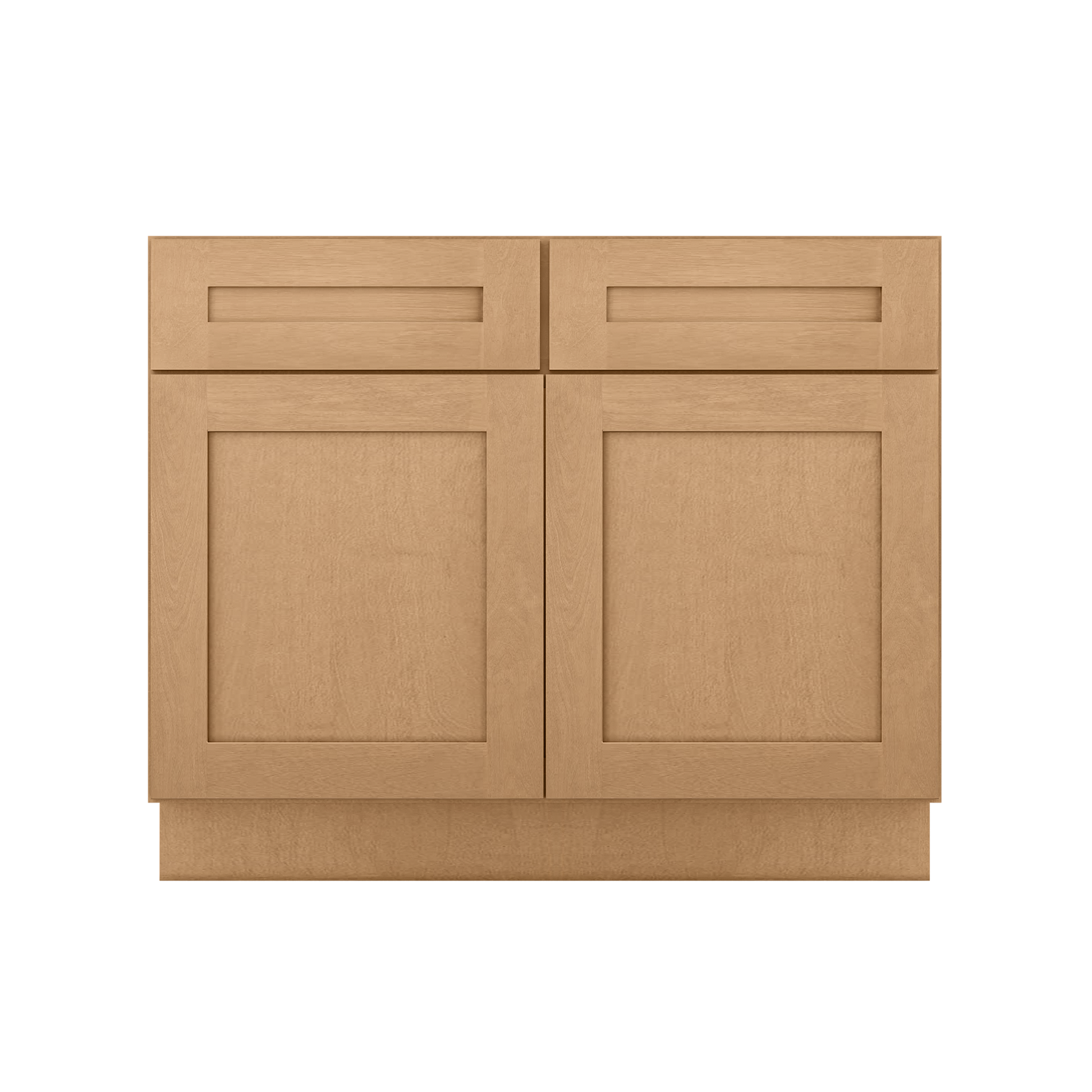 Sink Base Kitchen Cabinet SB42 Shaker Toffee LessCare 42 in. width 34.5 in. height 24 in. depth - Kitchen Cabinets