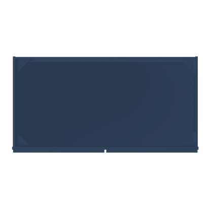 Sink Base Kitchen Cabinet SB48 Danbury Blue LessCare 48 in. width 34.5 in. height 24 in. depth - Kitchen Cabinets