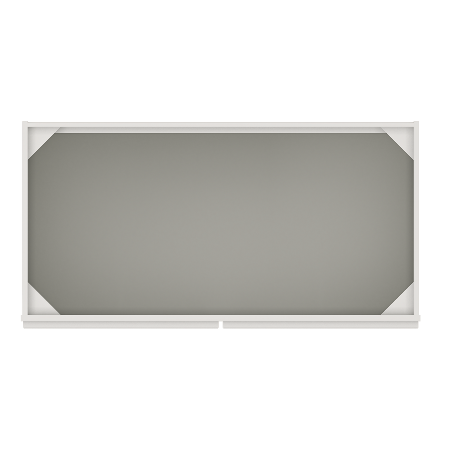 Sink Base Kitchen Cabinet SB48 Milan Pearl 48 in. width 34.5 in. height 24 in. depth - Kitchen Cabinets