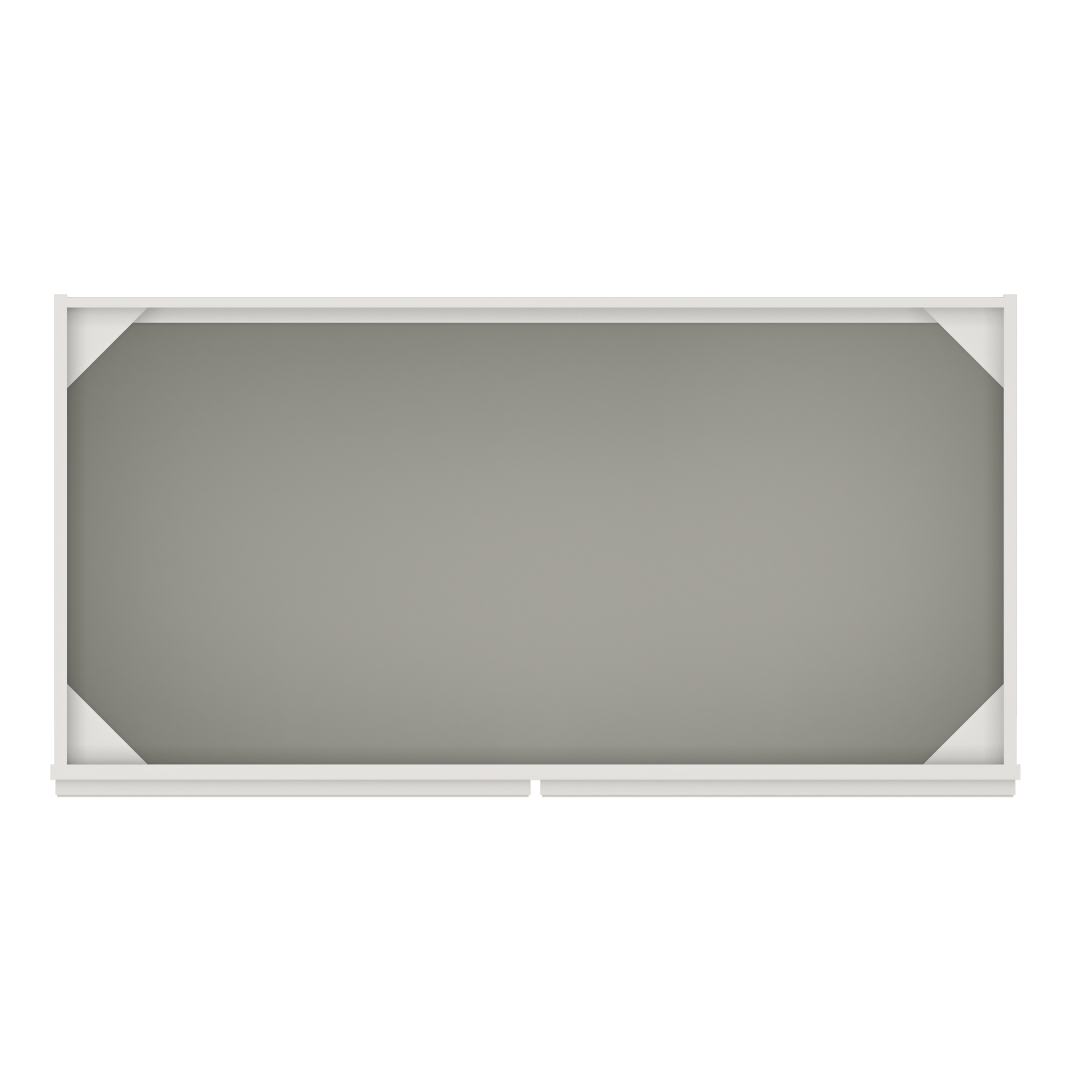 Sink Base Kitchen Cabinet SB48 Milan Pearl 48 in. width 34.5 in. height 24 in. depth - Kitchen Cabinets