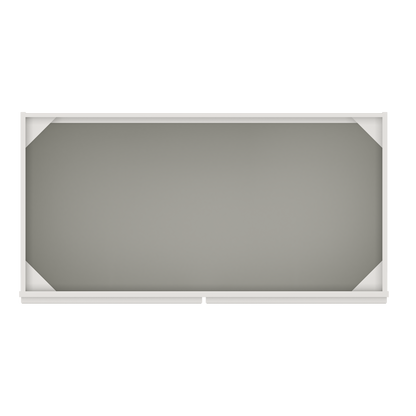 Sink Base Kitchen Cabinet SB48 Milan Pearl 48 in. width 34.5 in. height 24 in. depth - Kitchen Cabinets