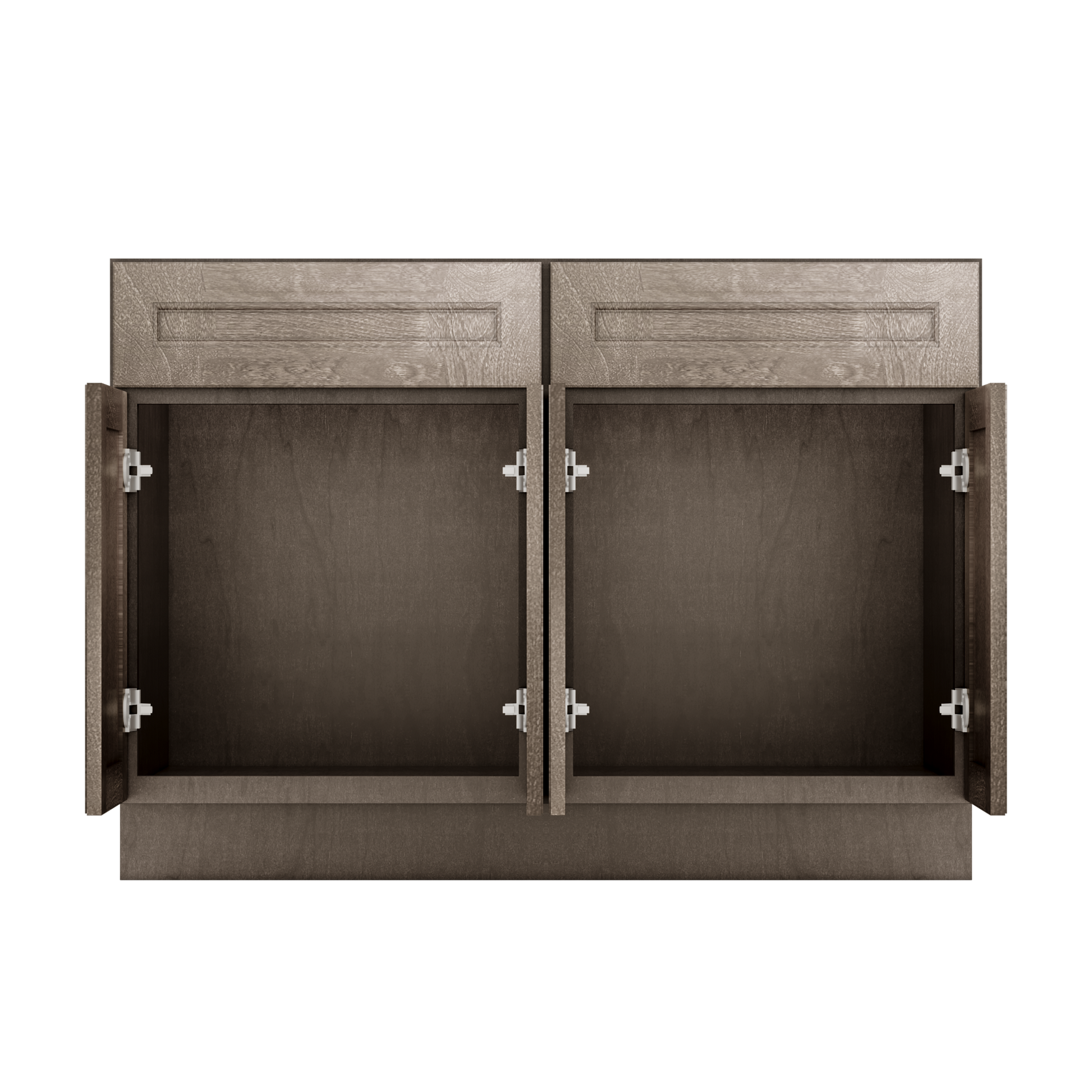 Sink Base Kitchen Cabinet SB48 Milan Slate 48 in. width 34.5 in. height 24 in. depth - Kitchen Cabinets