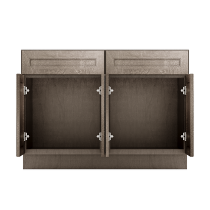 Sink Base Kitchen Cabinet SB48 Milan Slate 48 in. width 34.5 in. height 24 in. depth - Kitchen Cabinets