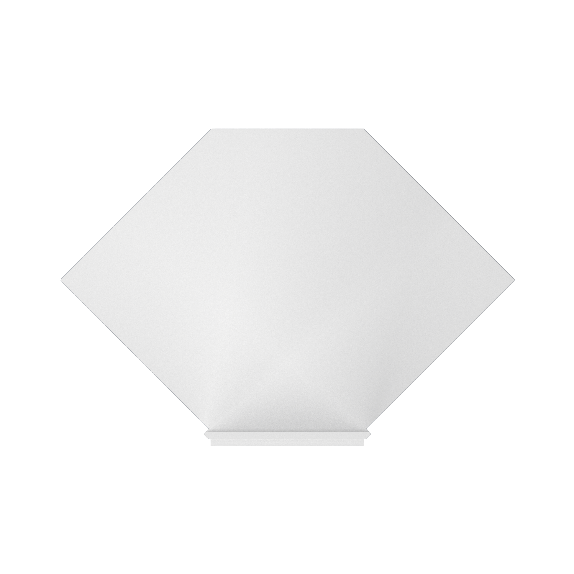 Sink Front Corner Base Kitchen Cabinet SFC36 Alpina White LessCare 34.5 in. height 36 in. depth - Kitchen Cabinets