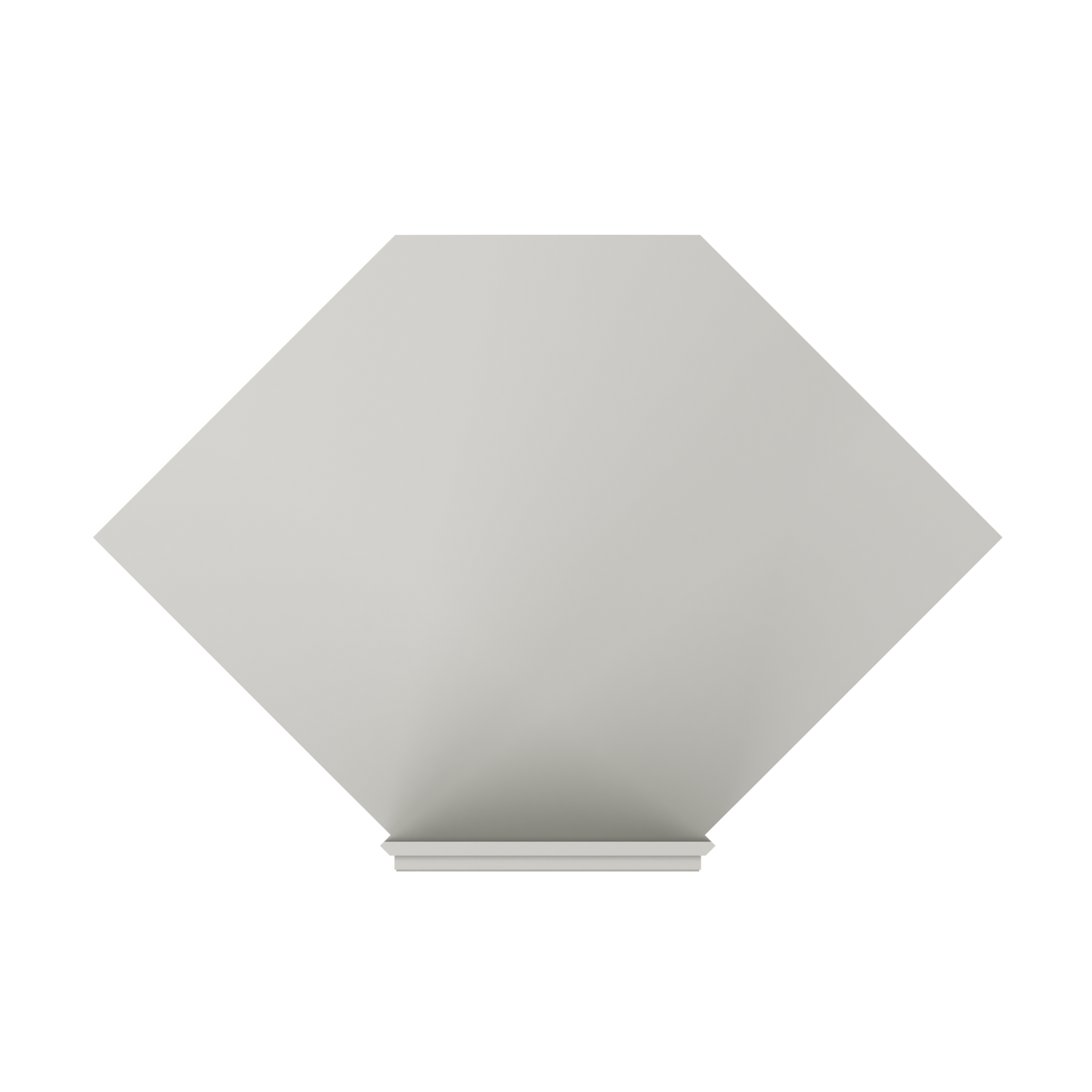 Sink Front Corner Base Kitchen Cabinet SFC36 Milan Pearl 34.5 in. height 36 in. depth - Kitchen Cabinets