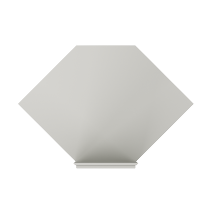 Sink Front Corner Base Kitchen Cabinet SFC36 Milan Pearl 34.5 in. height 36 in. depth - Kitchen Cabinets