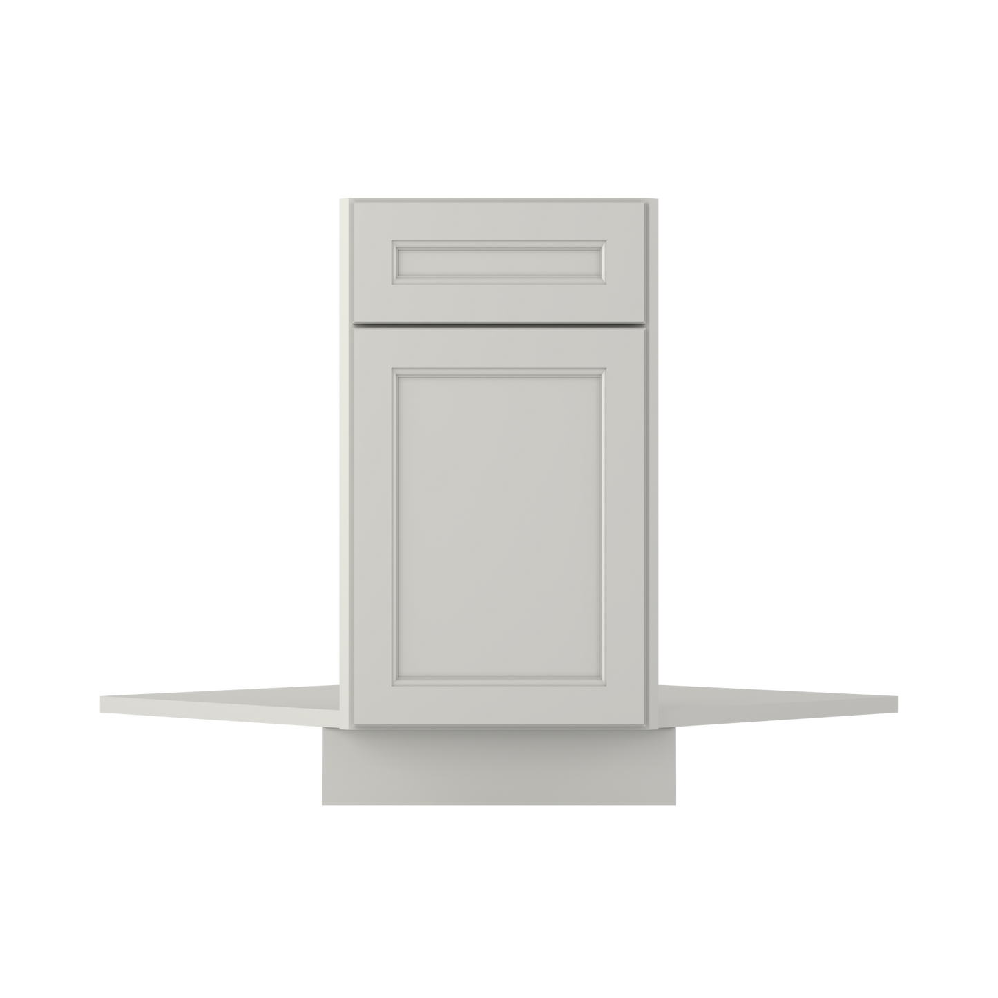 Sink Front Corner Base Kitchen Cabinet SFC36 Milan Pearl 34.5 in. height 36 in. depth - Kitchen Cabinets