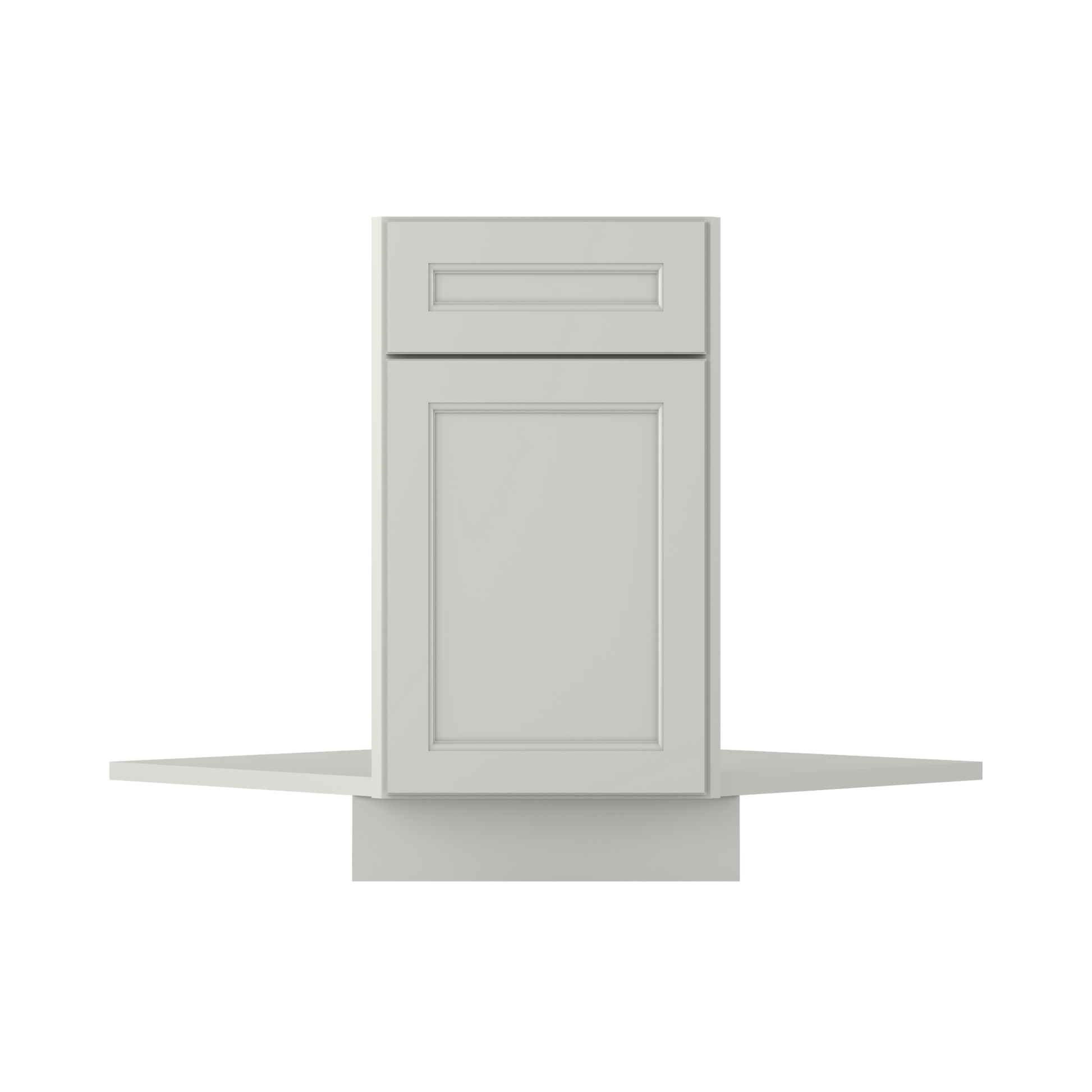 Sink Front Corner Base Kitchen Cabinet SFC36 Milan Pearl 34.5 in. height 36 in. depth - Kitchen Cabinets