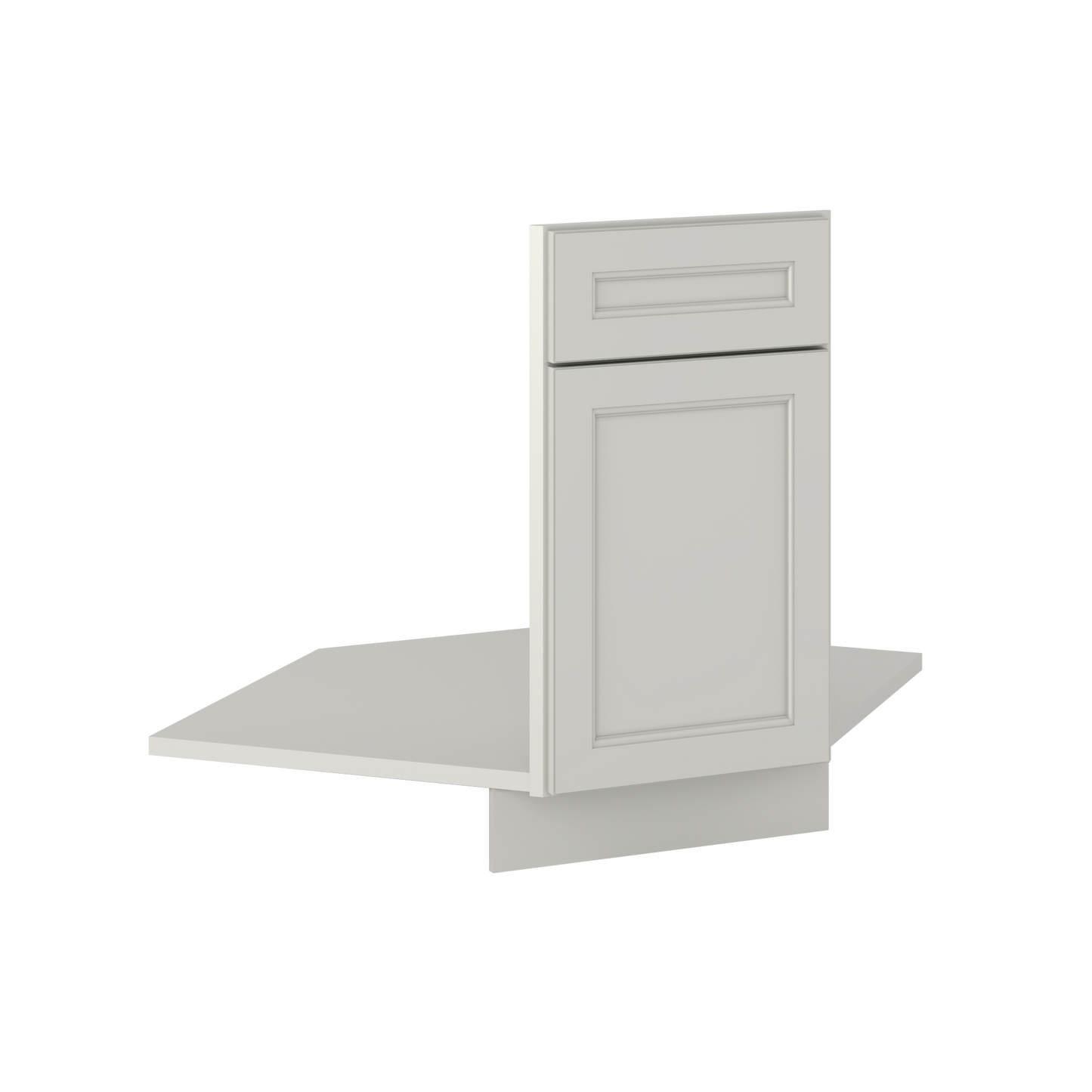 Sink Front Corner Base Kitchen Cabinet SFC36 Milan Pearl 34.5 in. height 36 in. depth - Kitchen Cabinets