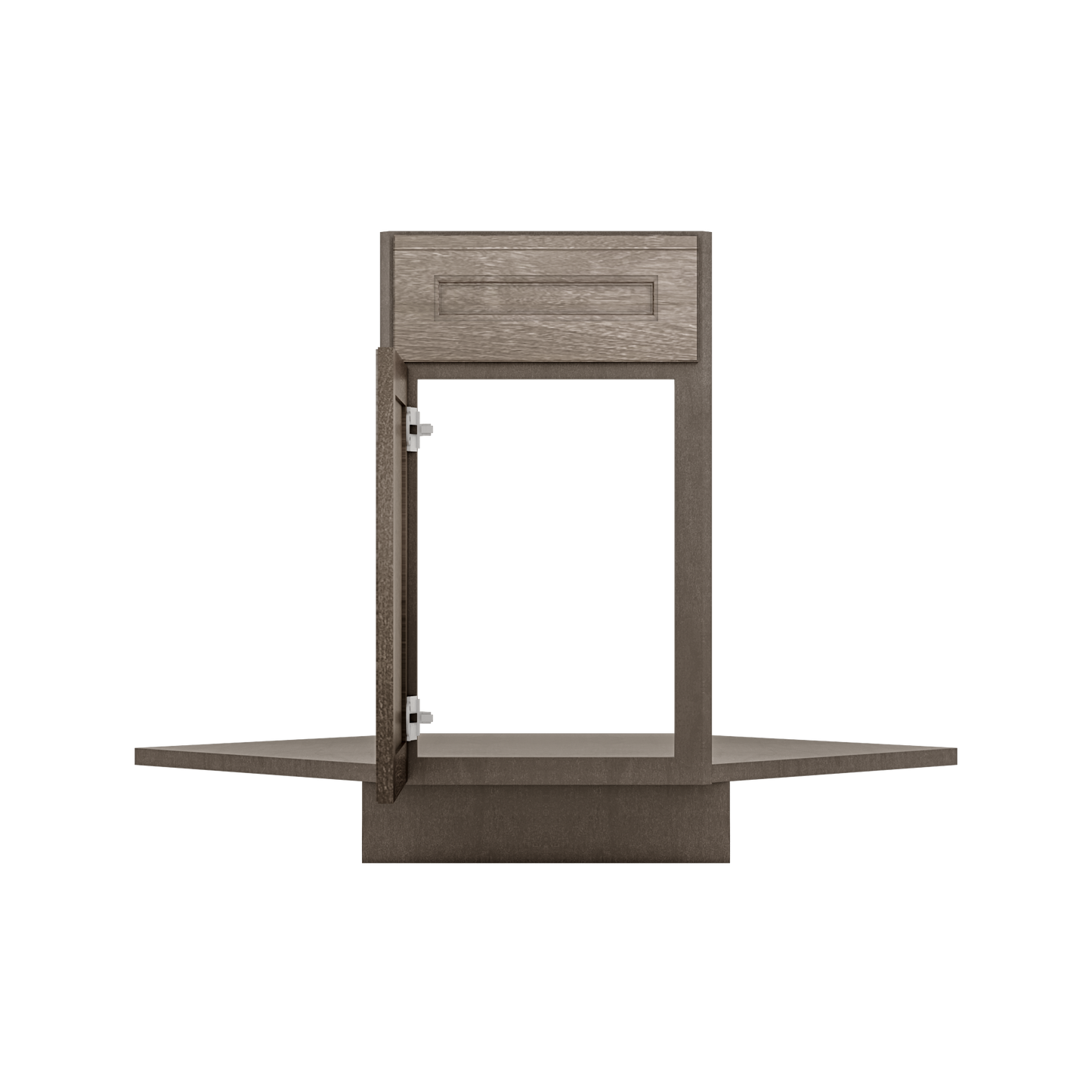 Sink Front Corner Base Kitchen Cabinet SFC36 Milan Slate 34.5 in. height 36 in. depth - Kitchen Cabinets