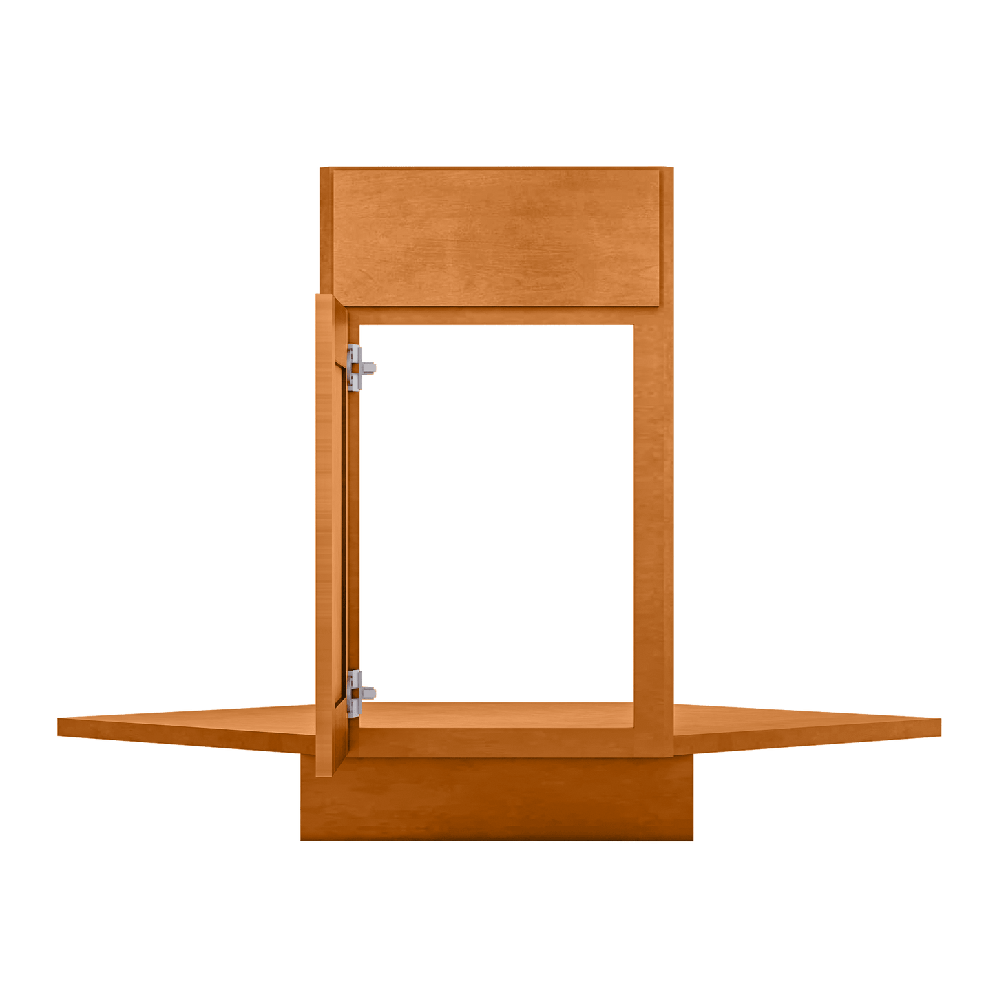 Sink Front Corner Base Kitchen Cabinet SFC36 Newport LessCare 34.5 in. height 36 in. depth - Kitchen Cabinets