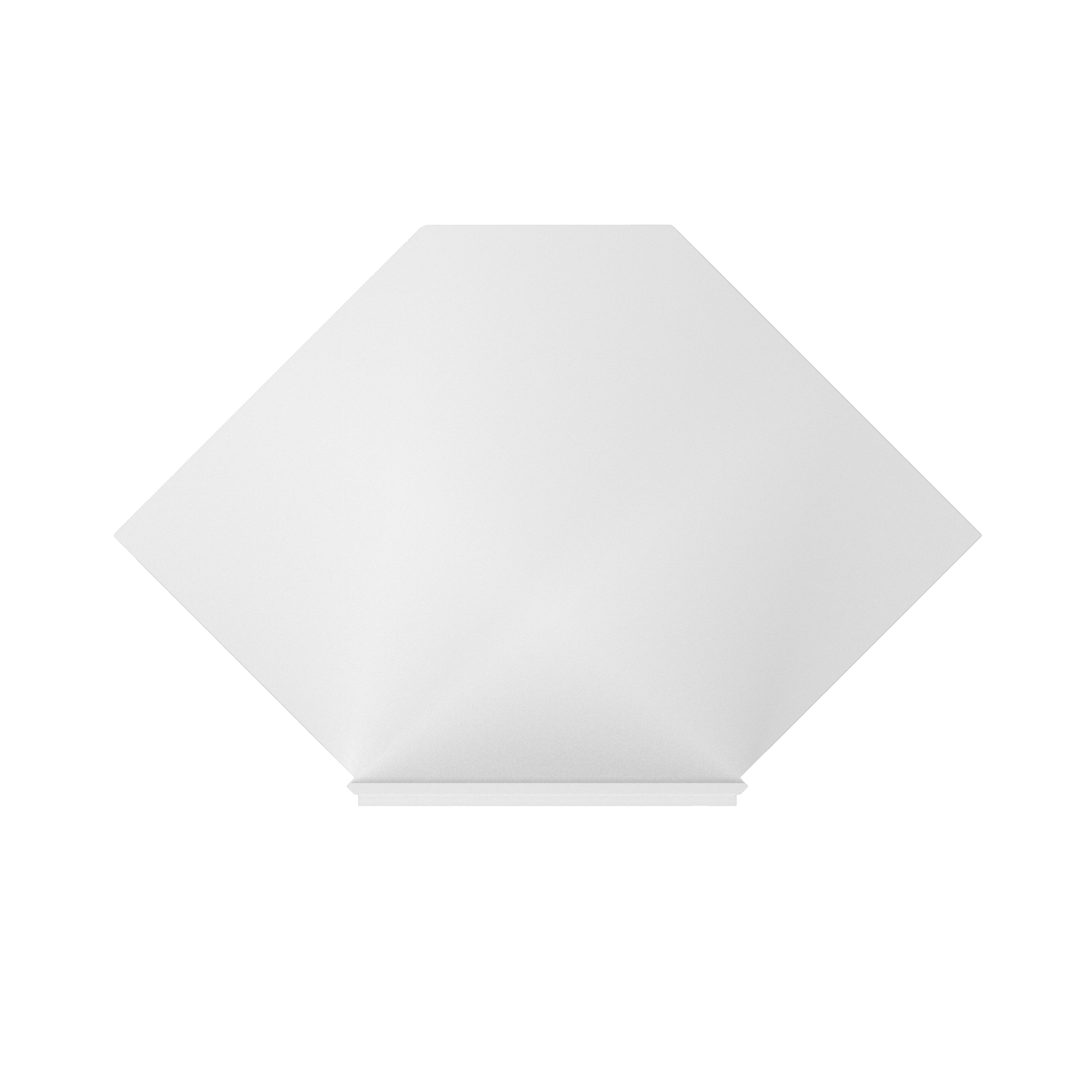 Sink Front Corner Base Kitchen Cabinet SFC42 Alpina White LessCare 34.5 in. height 42 in. depth - Kitchen Cabinets