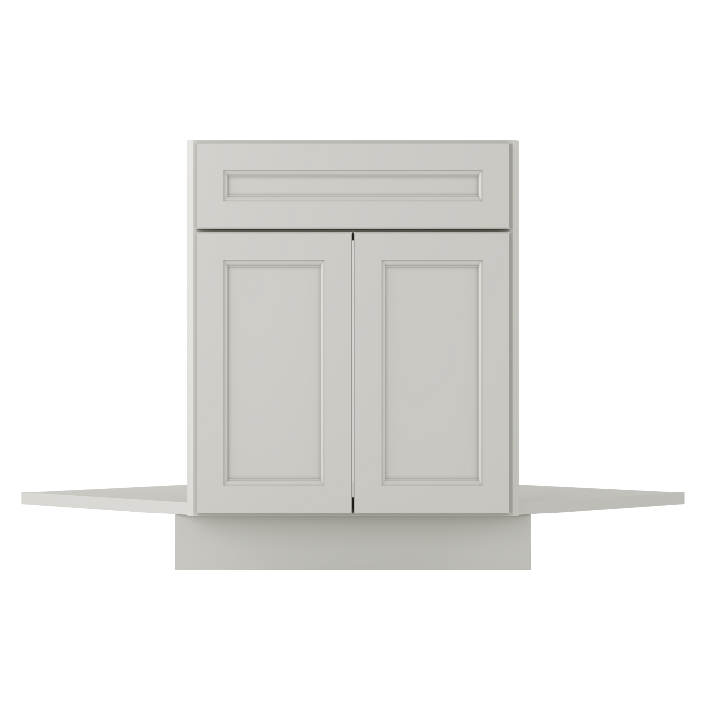 Sink Front Corner Base Kitchen Cabinet SFC42 Milan Pearl 34.5 in. height 42 in. depth - Kitchen Cabinets