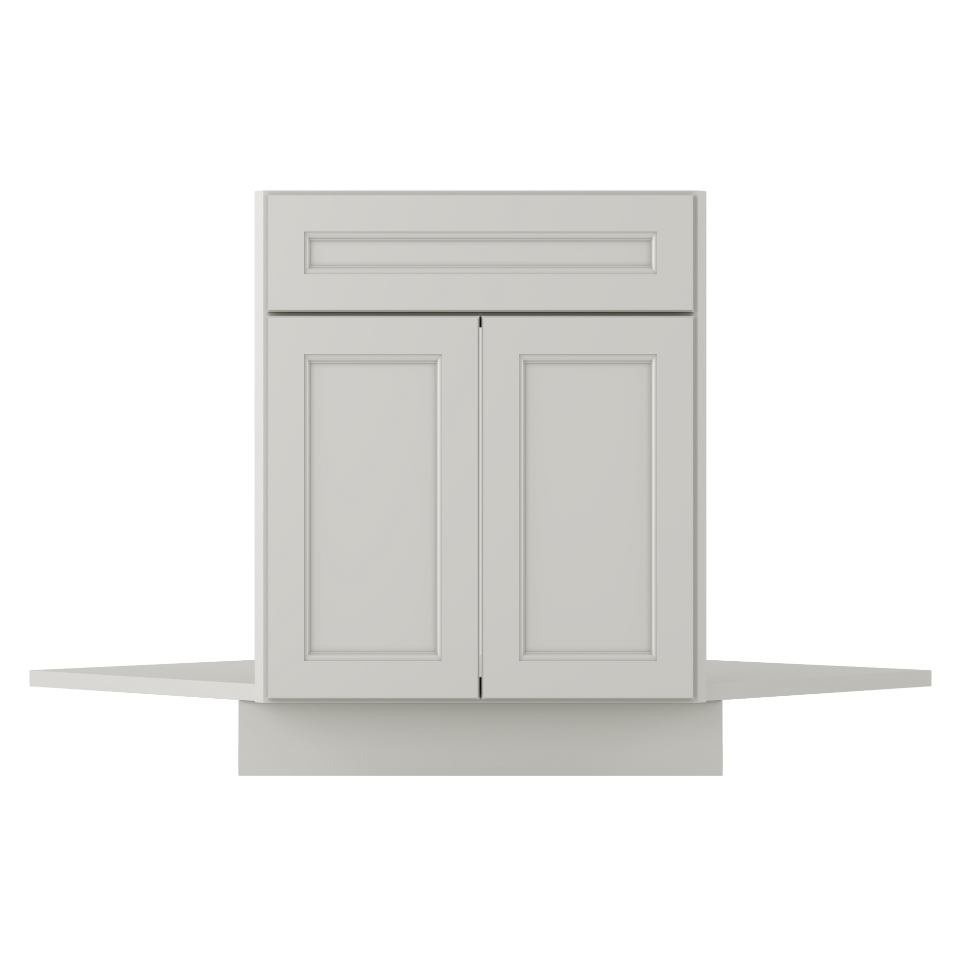 Sink Front Corner Base Kitchen Cabinet SFC42 Milan Pearl 34.5 in. height 42 in. depth - Kitchen Cabinets