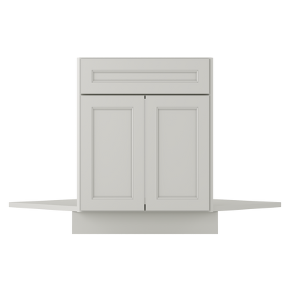 Sink Front Corner Base Kitchen Cabinet SFC42 Milan Pearl 34.5 in. height 42 in. depth - Kitchen Cabinets