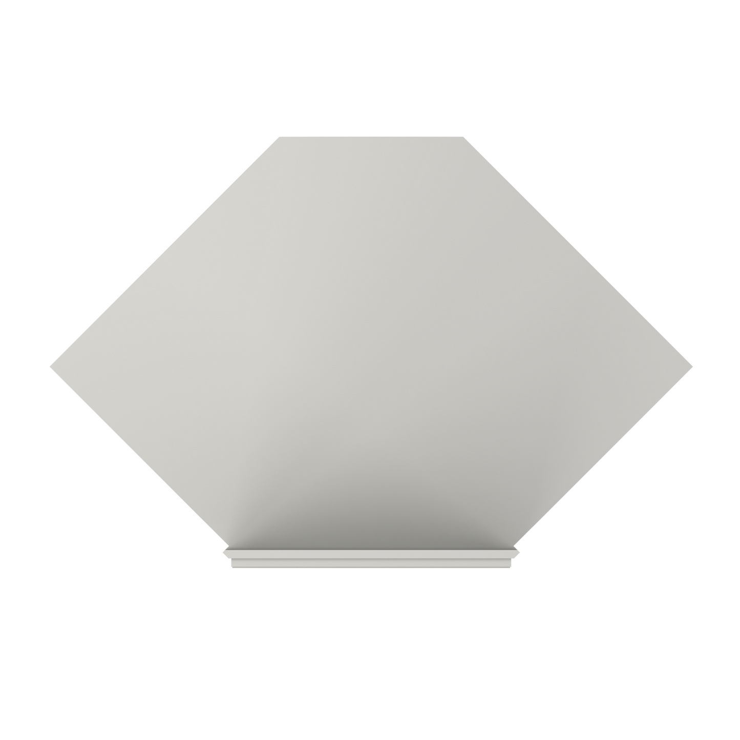 Sink Front Corner Base Kitchen Cabinet SFC42 Milan Pearl 34.5 in. height 42 in. depth - Kitchen Cabinets