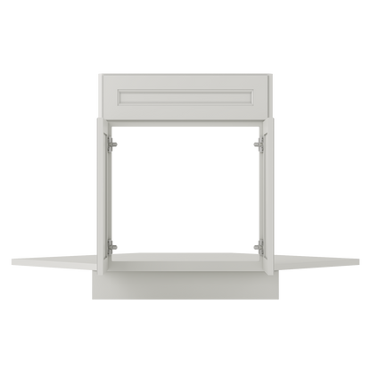 Sink Front Corner Base Kitchen Cabinet SFC42 Milan Pearl 34.5 in. height 42 in. depth - Kitchen Cabinets