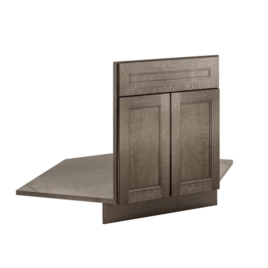 Sink Front Corner Base Kitchen Cabinet SFC42 Milan Slate 34.5 in. height 42 in. depth - Kitchen Cabinets