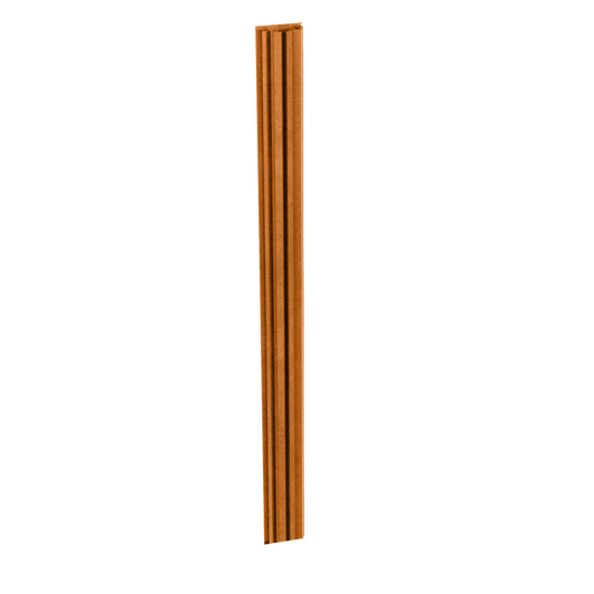 Split Turning Molding REED96 Newport LessCare 0.5 in. width 96 in. depth - Kitchen Cabinets