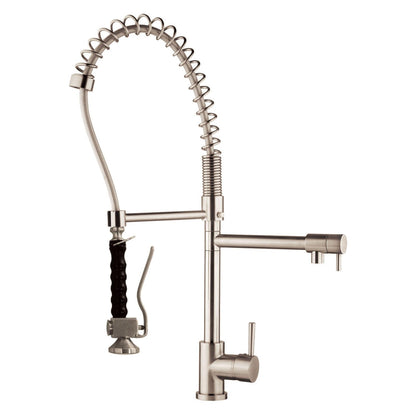 Spring Type Pull-Out Kitchen Faucet LK15B - Faucets