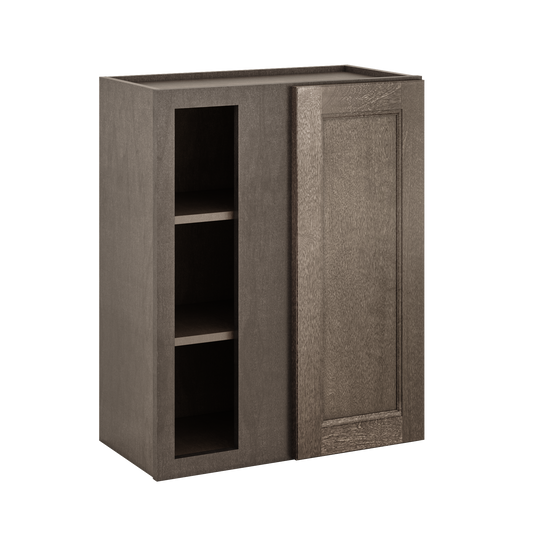 Square Corner Wall Blind Reversible Kitchen Cabinet SC2430 Milan Slate 24 in. width 30 in. height 12 in. depth