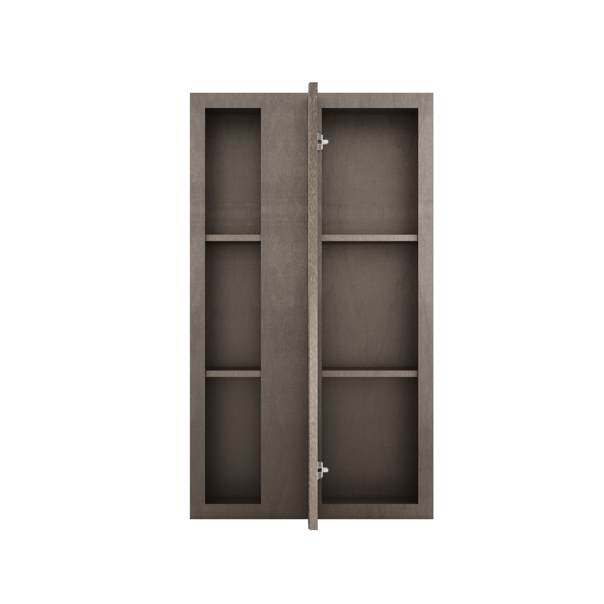 Square Corner Wall Blind Reversible Kitchen Cabinet SC2442 Milan Slate 24 in. width 42 in. height 12 in. depth