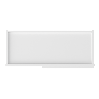 Square Corner Wall Blind Reversible Kitchen Cabinet SC3030 Alpina White LessCare 30 in. width 30 in. height 12 in.