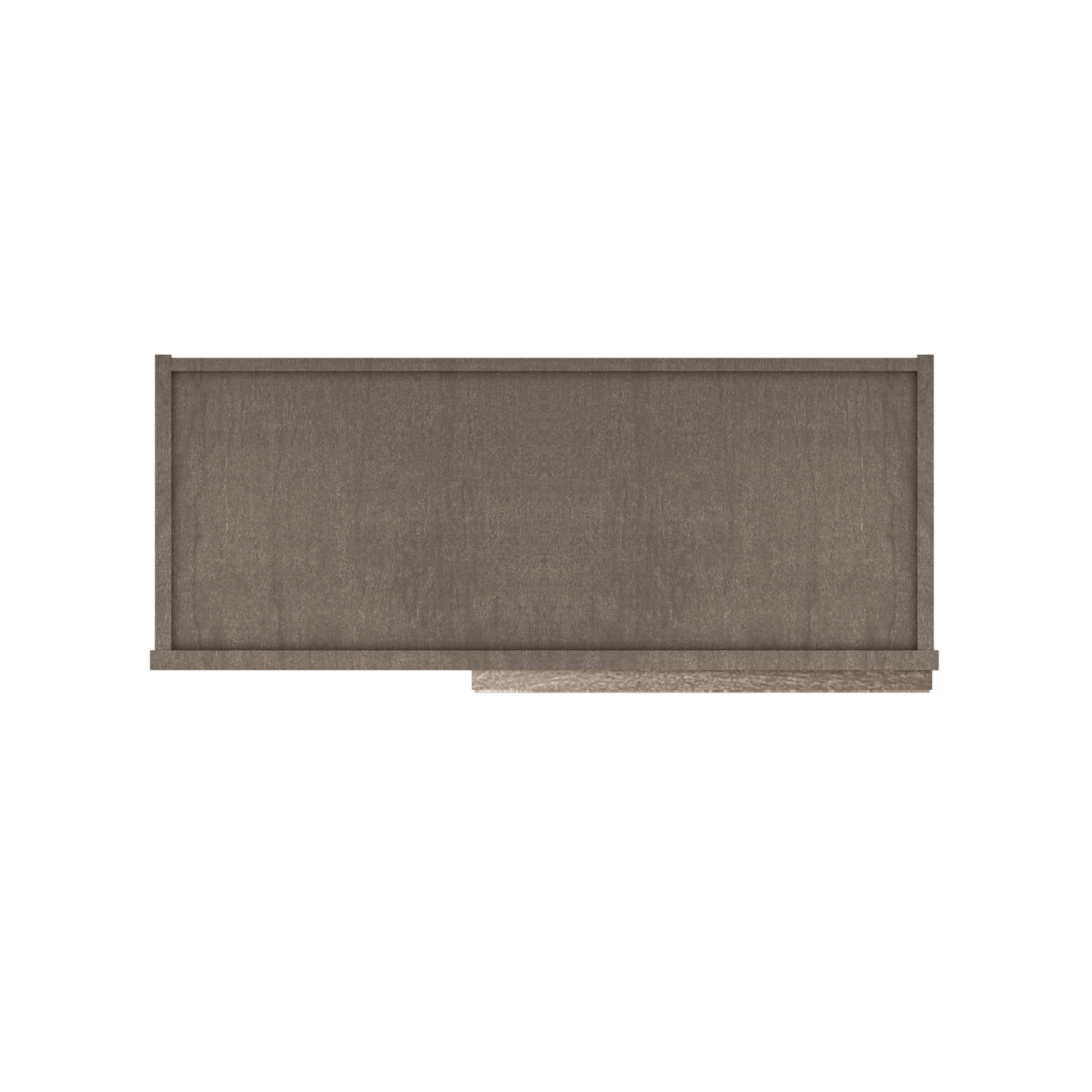 Square Corner Wall Blind Reversible Kitchen Cabinet SC3030 Milan Slate 30 in. width 30 in. height 12 in. depth