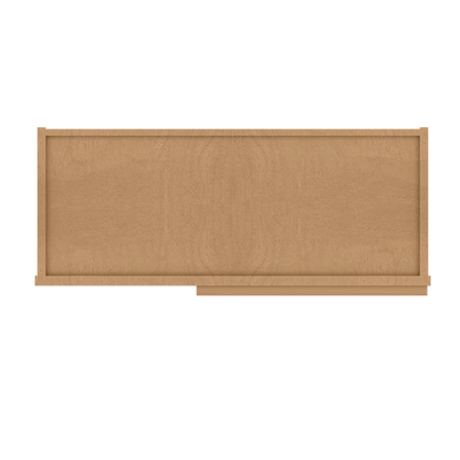 Square Corner Wall Blind Reversible Kitchen Cabinet SC3030 Shaker Toffee LessCare 30 in. width 30 in. height 12 in.