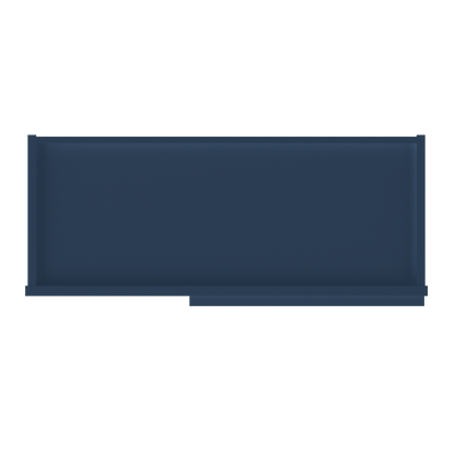 Square Corner Wall Blind Reversible Kitchen Cabinet SC3036 Danbury Blue LessCare 30 in. width 36 in. height 12 in.