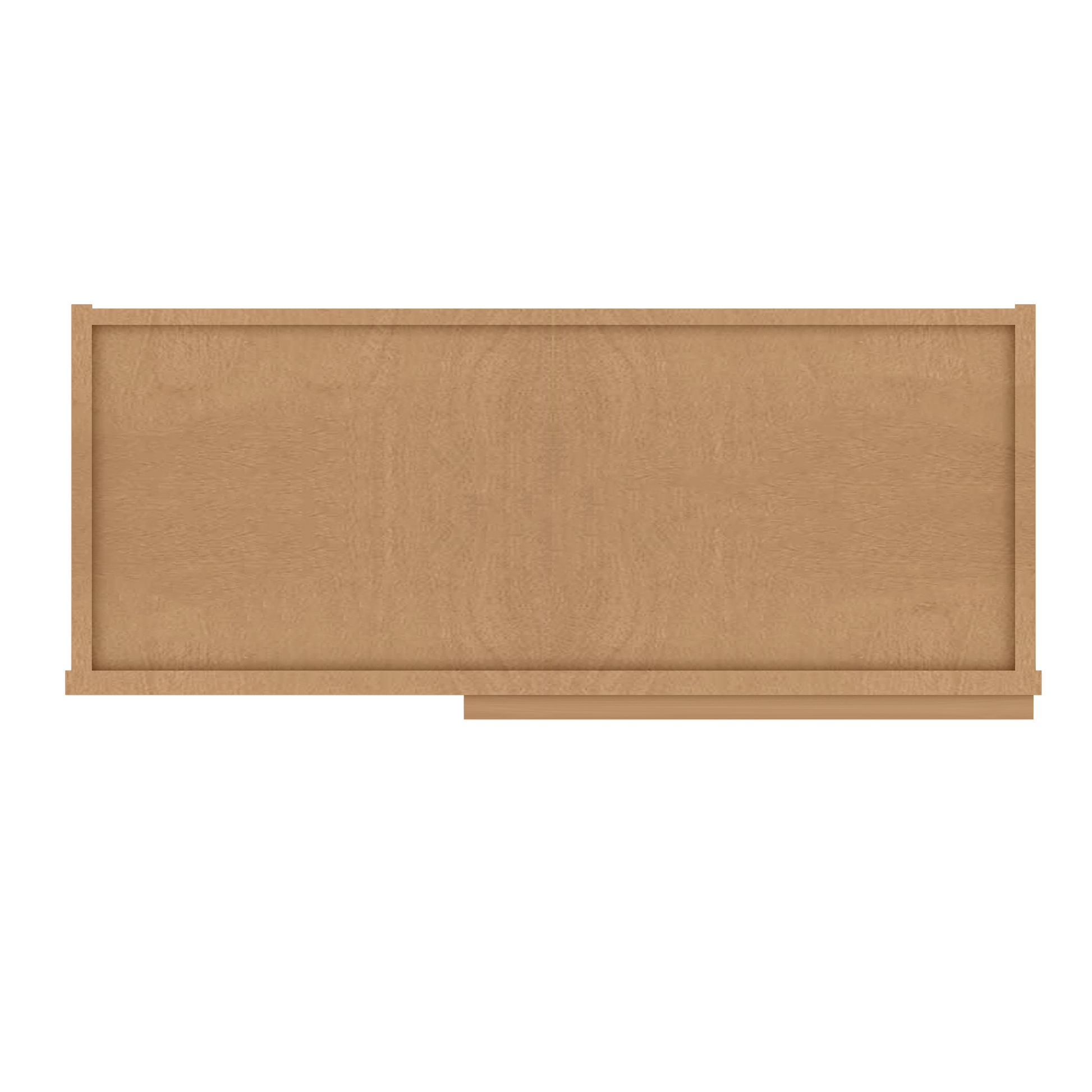 Square Corner Wall Blind Reversible Kitchen Cabinet SC3036 Shaker Toffee LessCare 30 in. width 36 in. height 12 in.