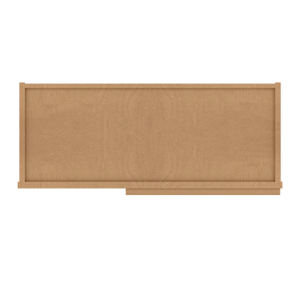 Square Corner Wall Blind Reversible Kitchen Cabinet SC3036 Shaker Toffee LessCare 30 in. width 36 in. height 12 in.