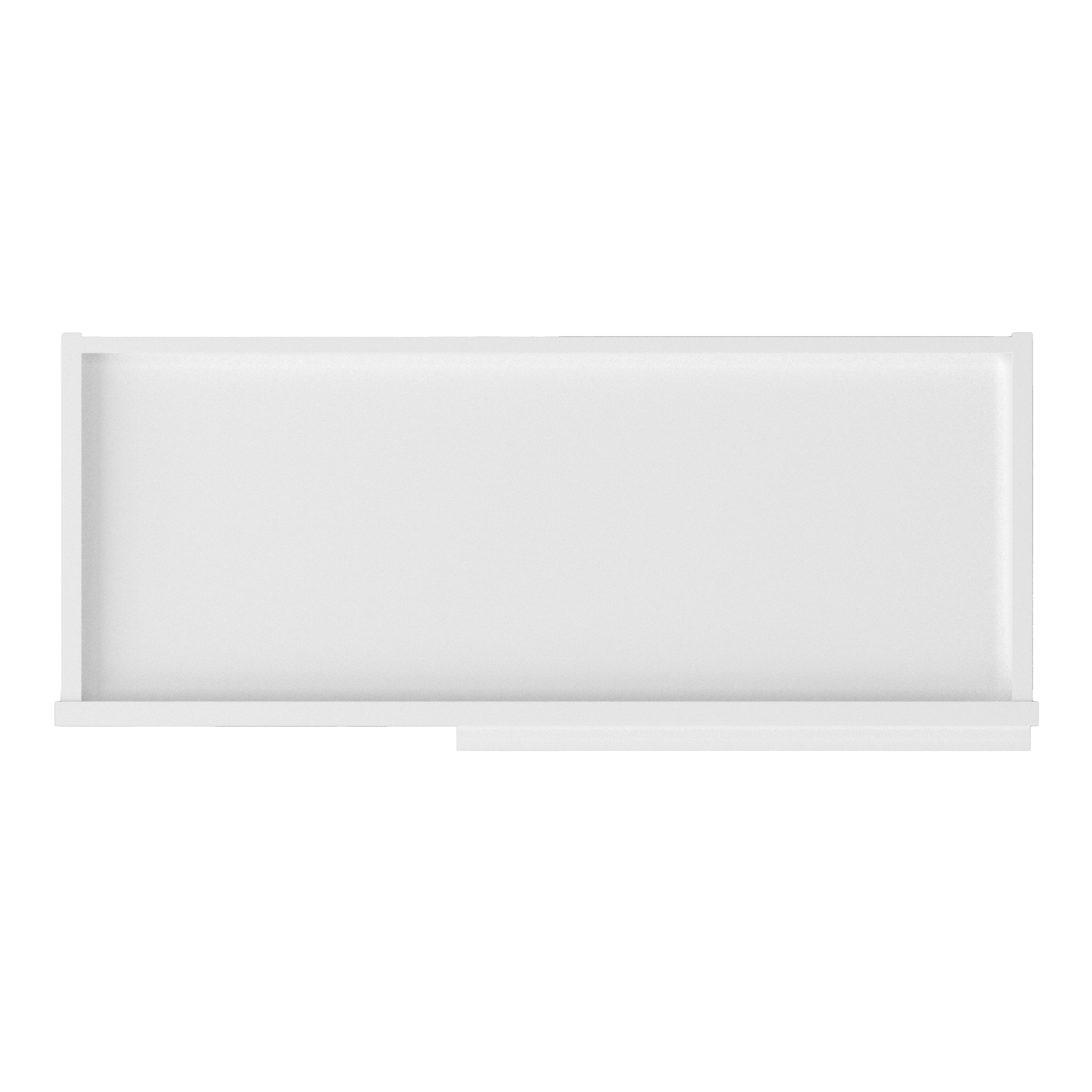 Square Corner Wall Blind Reversible Kitchen Cabinet SC3042 Alpina White LessCare 30 in. width 42 in. height 12 in.