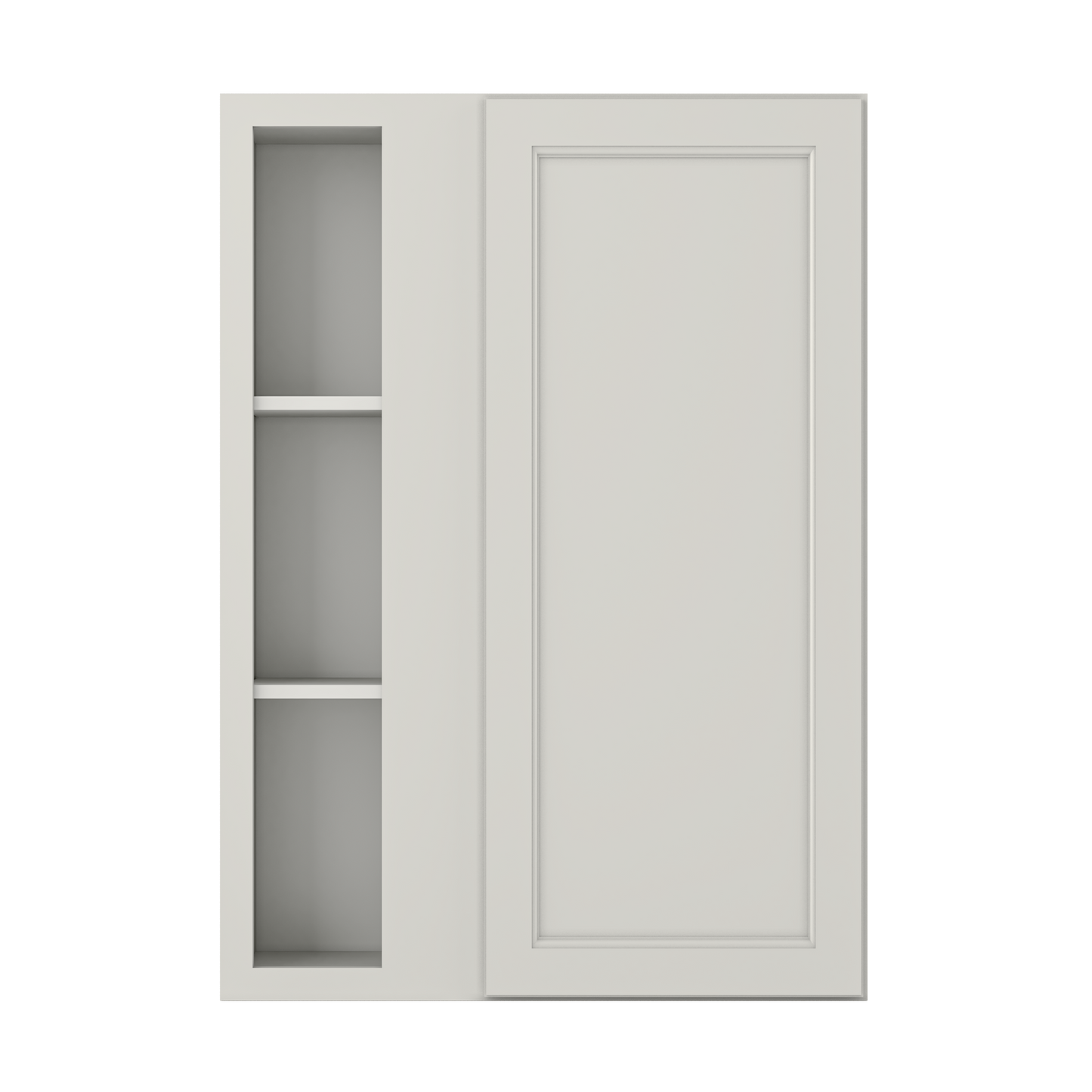 Square Corner Wall Blind Reversible Kitchen Cabinet SC3042 Milan Pearl30 in. width 42 in. height 12 in. depth - Kitchen