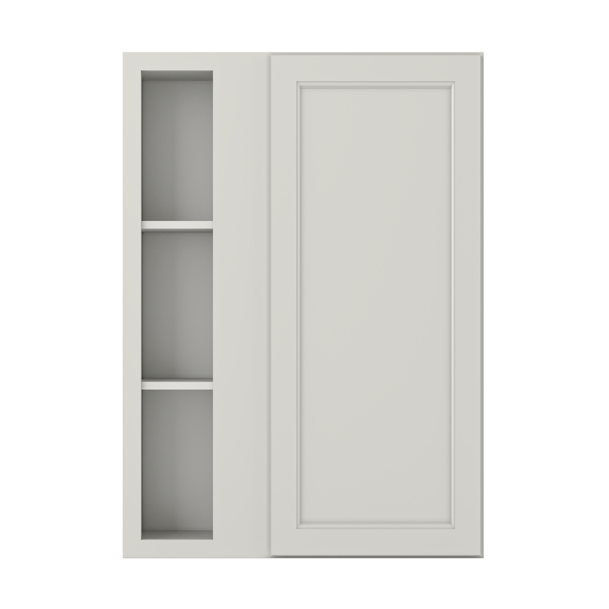 Square Corner Wall Blind Reversible Kitchen Cabinet SC3042 Milan Pearl30 in. width 42 in. height 12 in. depth - Kitchen