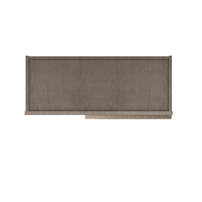 Square Corner Wall Blind Reversible Kitchen Cabinet SC3042 Milan Slate30 in. width 42 in. height 12 in. depth - Kitchen