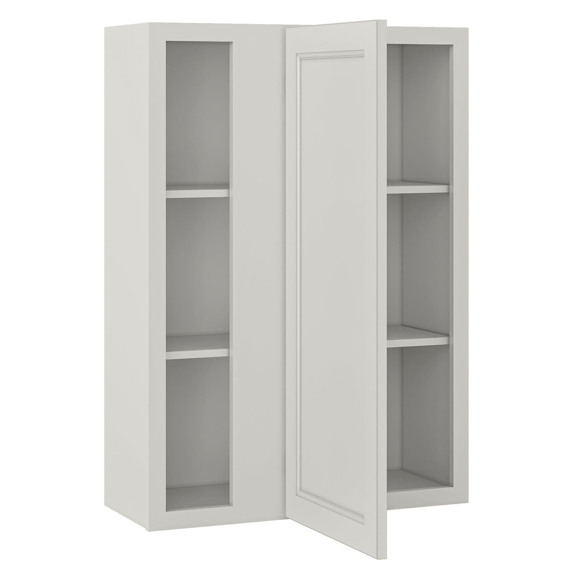 Square Corner Wall Blind Reversible Kitchen Cabinet SC3042 Milan Pearl30 in. width 42 in. height 12 in. depth - Kitchen