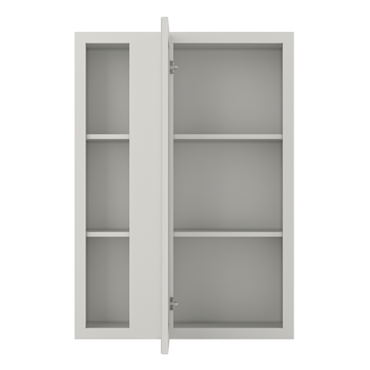 Square Corner Wall Blind Reversible Kitchen Cabinet SC3042 Milan Pearl30 in. width 42 in. height 12 in. depth - Kitchen
