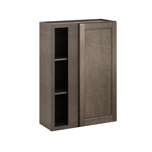 Square Corner Wall Blind Reversible Kitchen Cabinet SC3042 Milan Slate30 in. width 42 in. height 12 in. depth - Kitchen