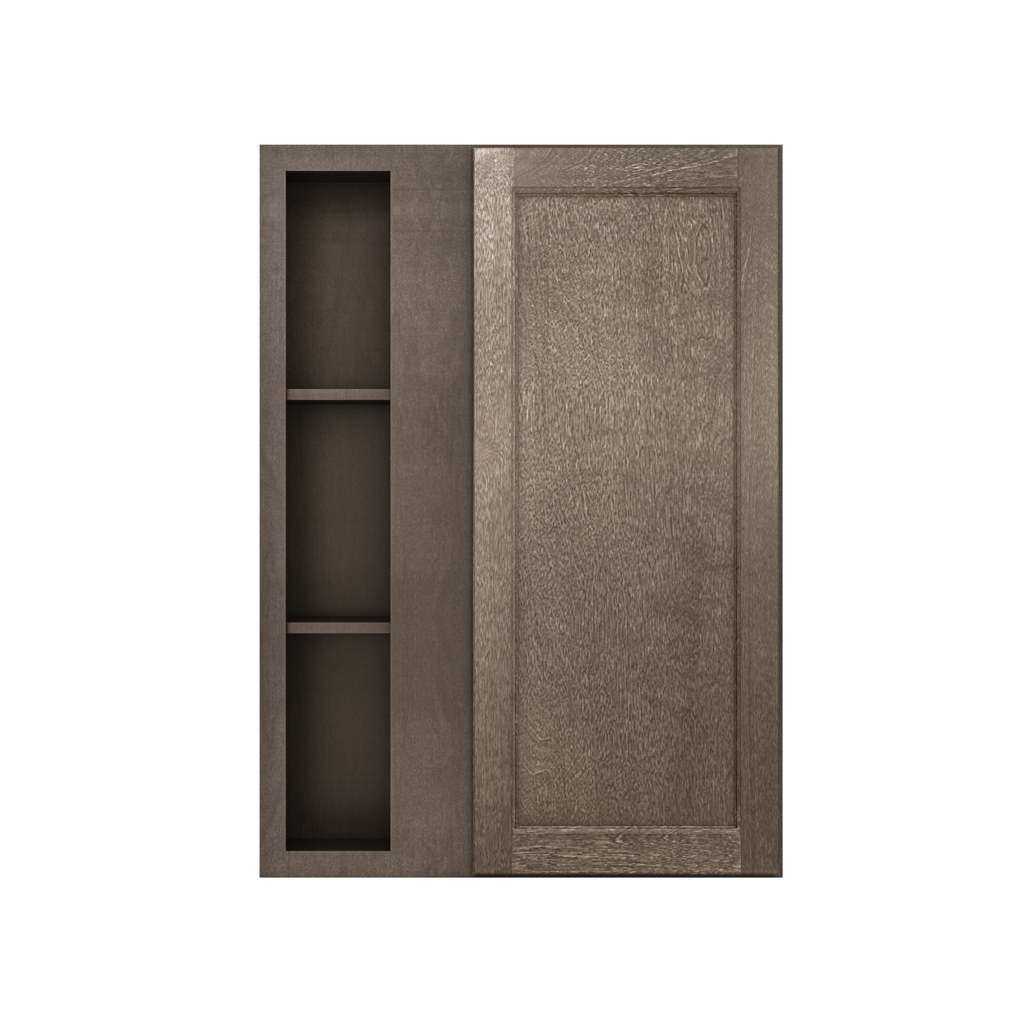 Square Corner Wall Blind Reversible Kitchen Cabinet SC3042 Milan Slate30 in. width 42 in. height 12 in. depth - Kitchen