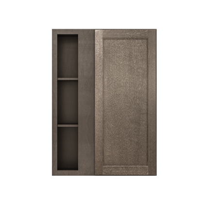 Square Corner Wall Blind Reversible Kitchen Cabinet SC3042 Milan Slate30 in. width 42 in. height 12 in. depth - Kitchen