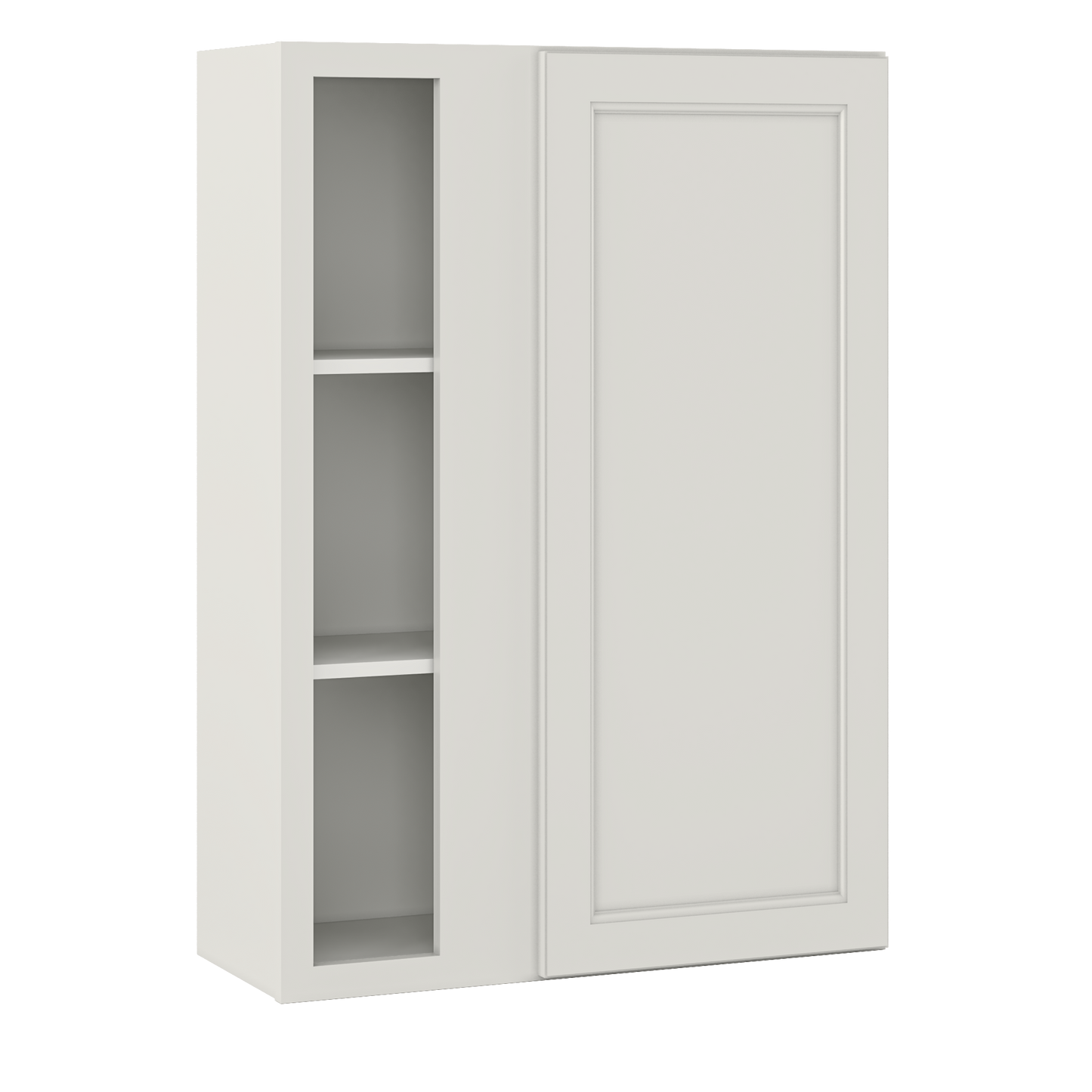 Square Corner Wall Blind Reversible Kitchen Cabinet SC3042 Milan Pearl30 in. width 42 in. height 12 in. depth - Kitchen