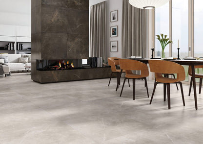 Athens Stone Sand Tile 24x24 Matt Rectified Porcelain Floor and Wall for Interior or Exterior