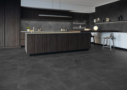 Athens Stone Steel Tile 24x24 Matt Rectified Porcelain Floor and Wall for Interior or Exterior